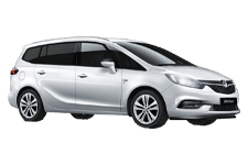 Van Hire New Milton - Vauxhall Zafira 7-Seater - Minibus hire New milton